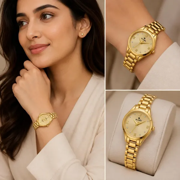Bling_Royal_Gold_Roman_Dial_Brass_Bracelet_Analog_Watch_For_Women