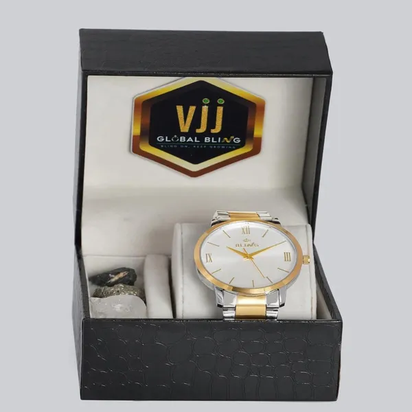 Bling_Royal_Gold_Silver_Stainless_Steel_43Mm_Roman_Two_Tone_Analog_Watch_For_Men