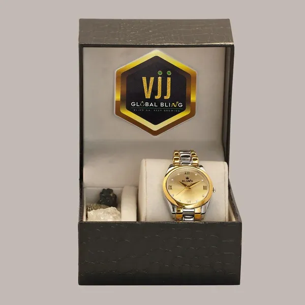 Bling_Royal_Gold_Two_Tone_Brass_32Mm_Roman_Dial_Analog_Watch_For_Women