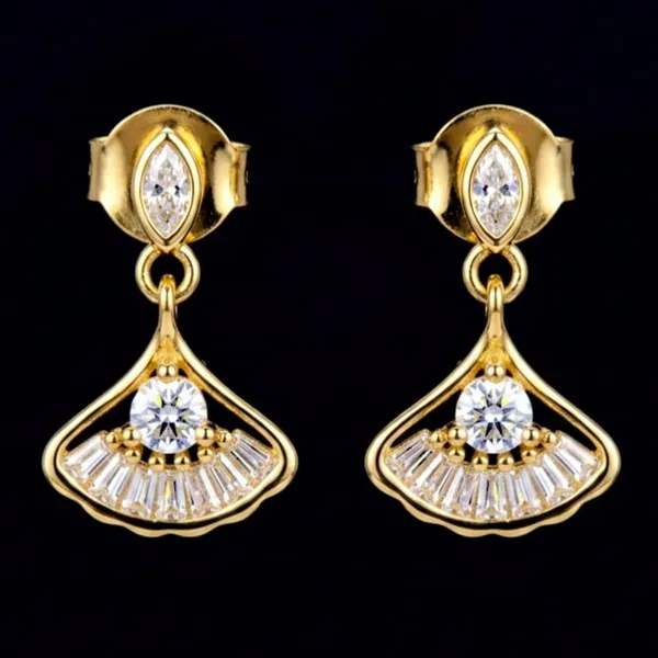 Gold-Tone_Crystal_Marquise_Drop_Earrings_For_Women