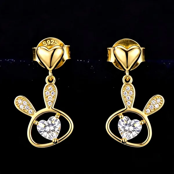 Gold_S925_Heart_Crystal_Drop_Earrings_For_Women