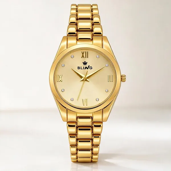 Bling_Royal_Gold_Roman_Dial_Brass_Bracelet_Analog_Watch_For_Women