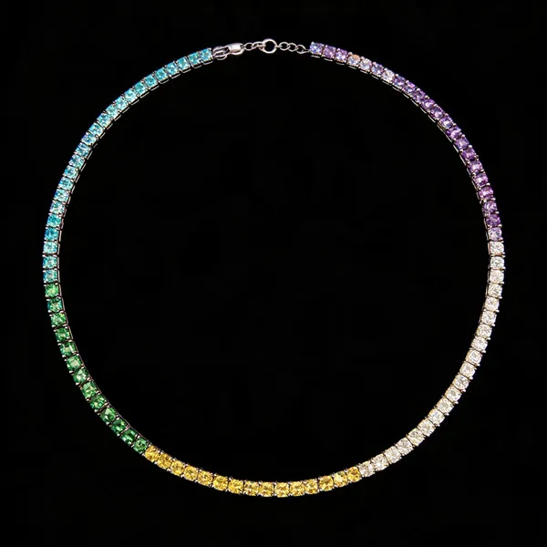 Multicolour_Stone_Linked_Long_Necklace_For_Women