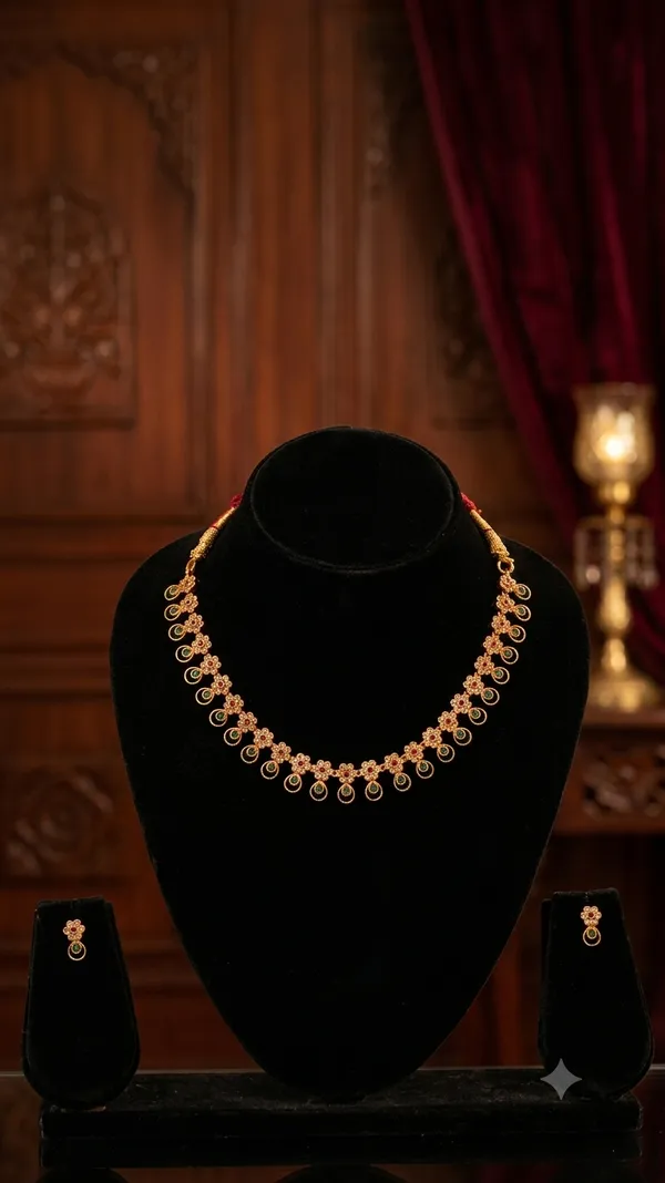 Gold_Alloy_Necklace_Set_For_Women