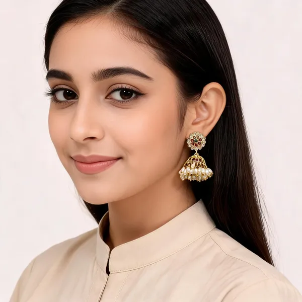 Gold_Alloy_Faux_Pearl_Jhumka_Earrings_For_Women