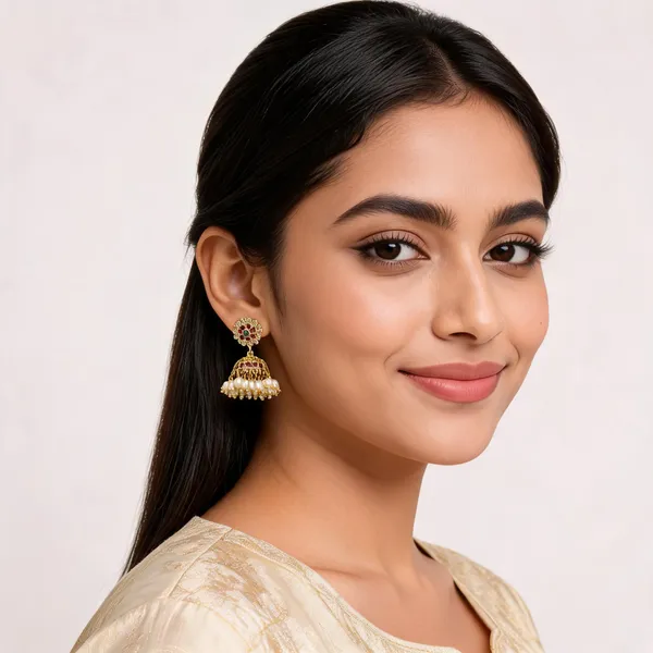 Gold_Alloy_Faux_Pearl_Jhumka_Earrings_For_Women