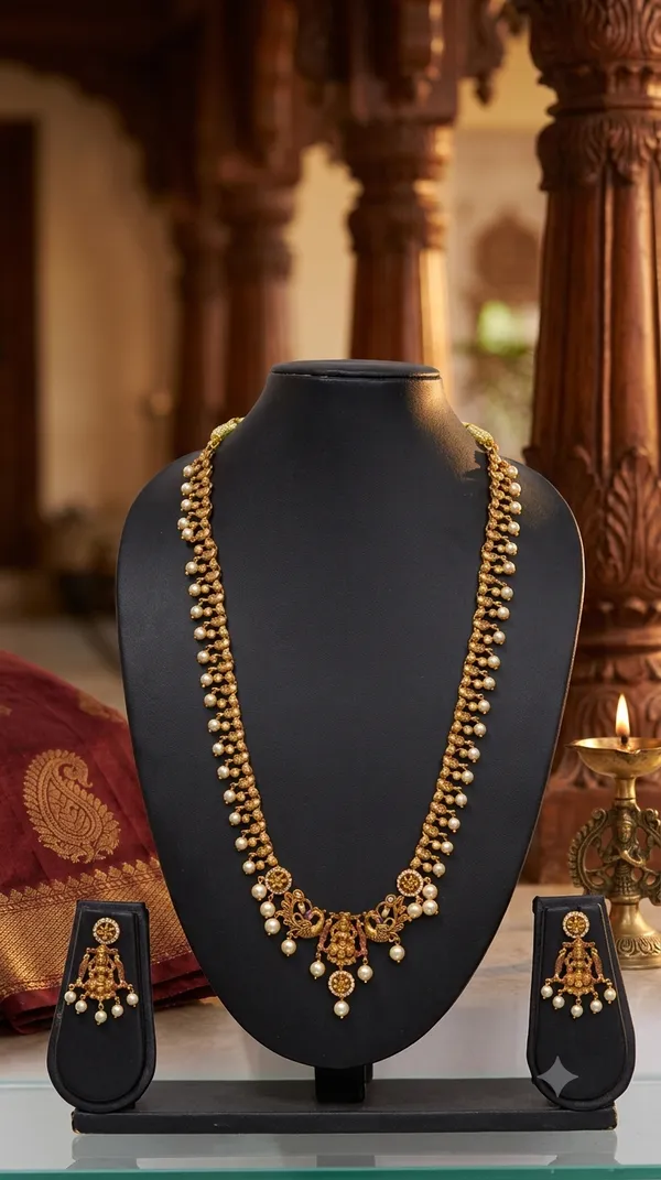 Gold_Alloy_Artisan_Jewellery_Set_For_Women
