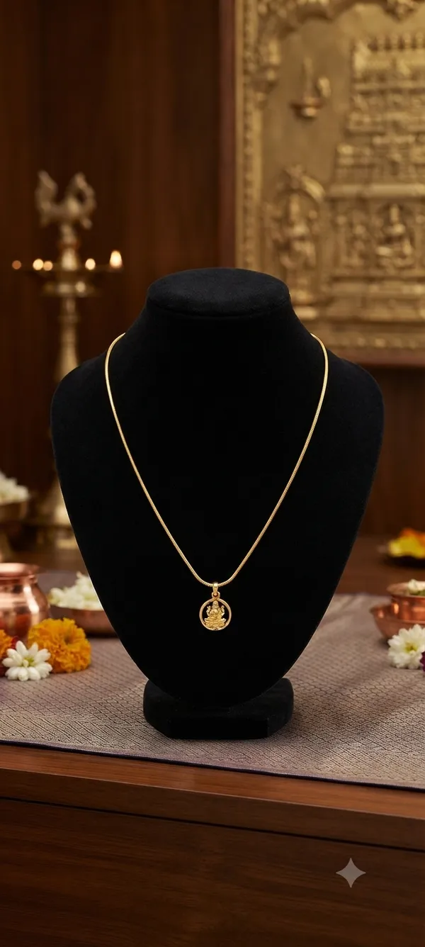 Gold_Lakshmi_Pendant_Chain