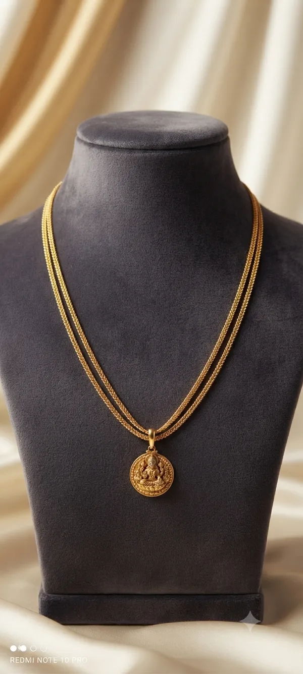 Gold_Lakshmi_Pendant_Chain