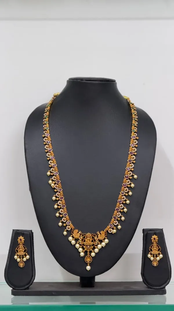 Gold_Tone_Purple_Stone_Necklace_Set_for_Women