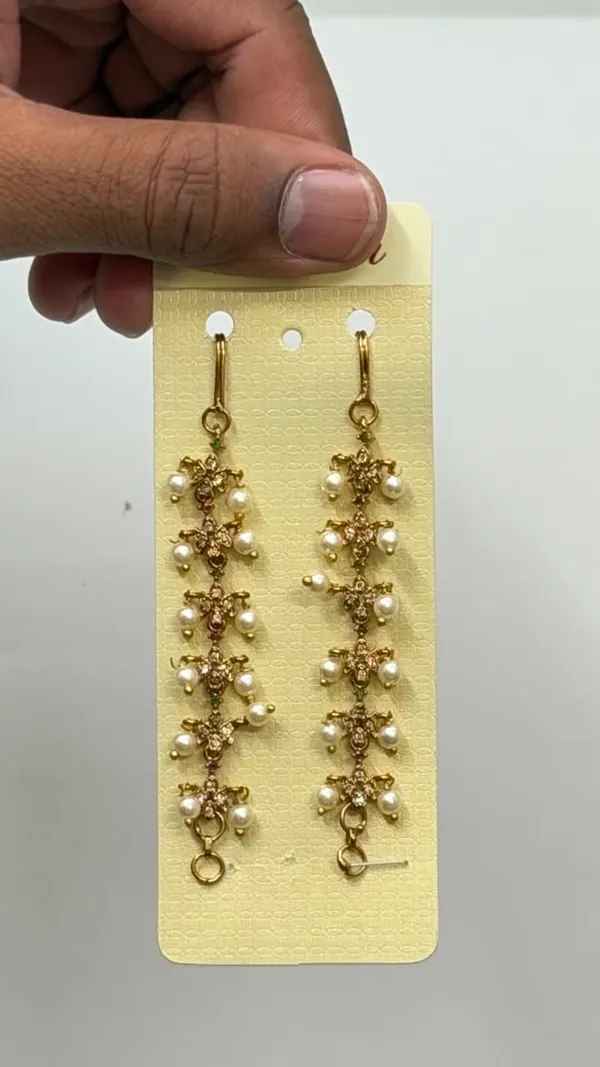 Gold_Tone_Pearl_Drop_Earrings_for_Women