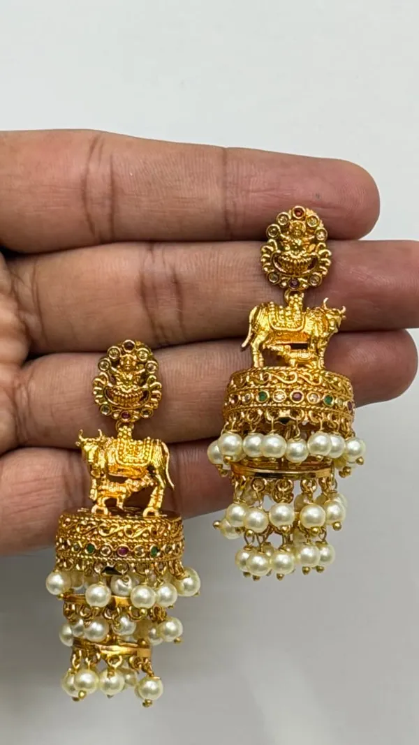 Gold_Tone_Temple_Jhumka_Earrings_for_Women