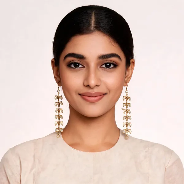 Gold_Alloy_Faux_Pearl_Ear_Chain_For_Women