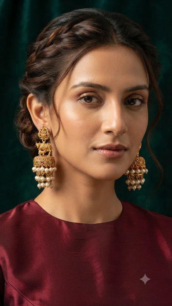 Gold_Alloy_Jhumka_Earrings_For_Women