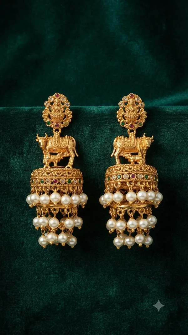 Gold_Alloy_Jhumka_Earrings_For_Women