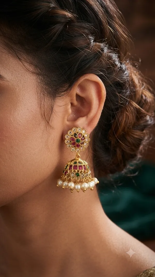 Gold_Alloy_Faux_Pearl_Jhumka_Earrings_For_Women
