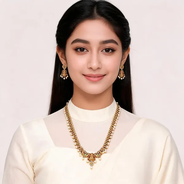 Gold_Alloy_Artisan_Jewellery_Set_For_Women