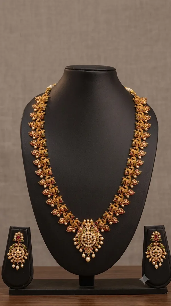 Gold_Alloy_Ethnic_Necklace_Set_For_Women