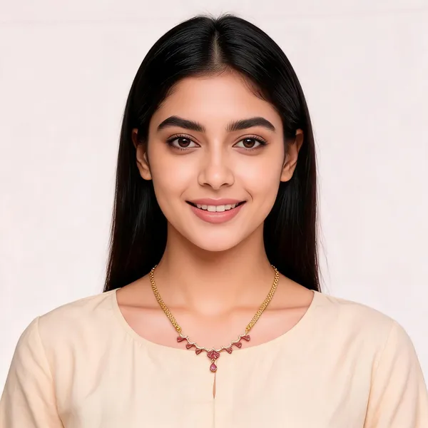 Gold_Alloy_Artificial_Stone_Necklace_For_Women