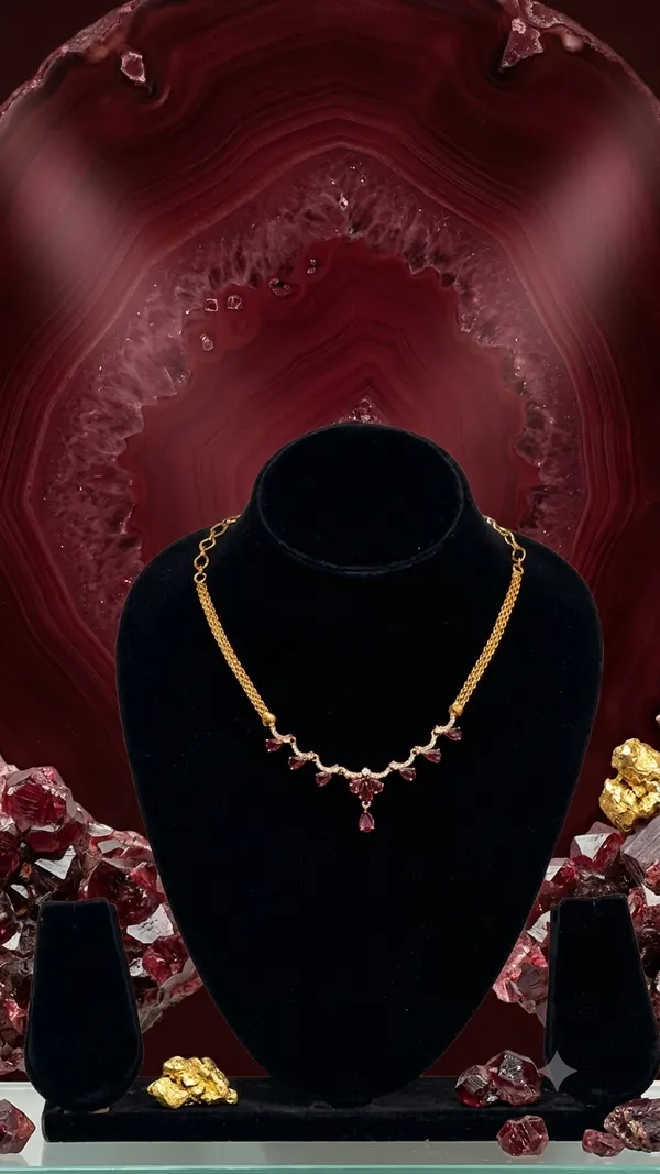 Gold_Alloy_Artificial_Stone_Necklace_For_Women