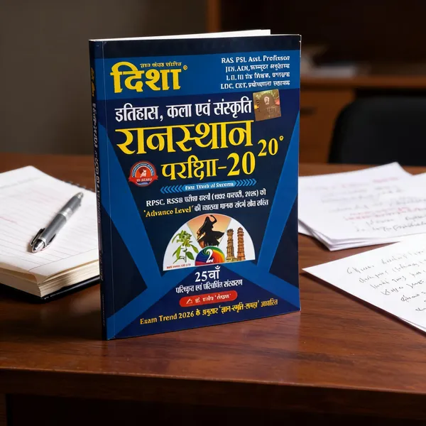 Disha_Rajasthan_History_Art_And_Culture_Hindi_Exam_Book