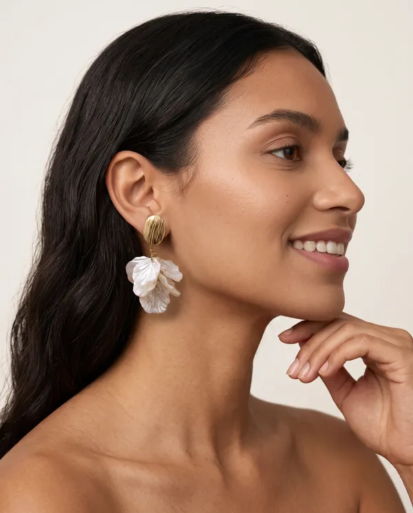 Ivory_Acrylic_Petal_Drop_Earrings