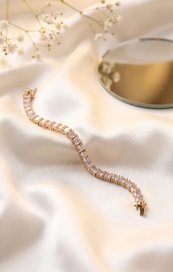 Gold_Cz_Tennis_Bracelet