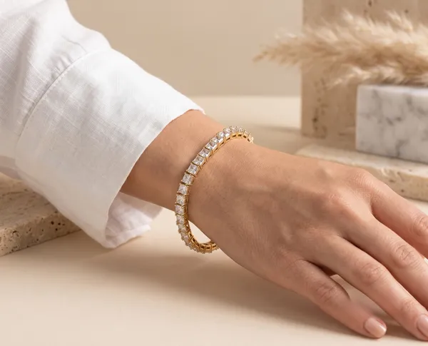 Gold_Cz_Tennis_Bracelet