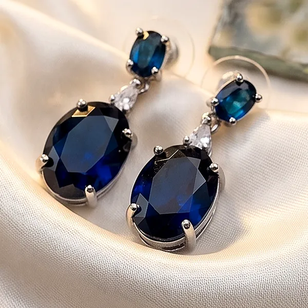 Sapphire_Blue_Pendant_Cz_Choker_Set