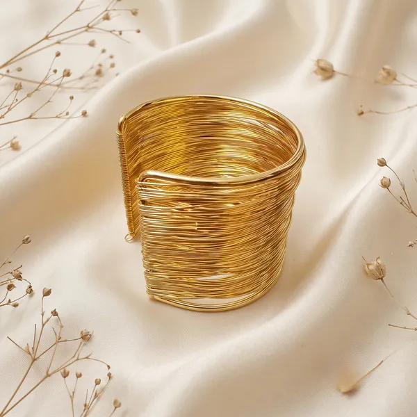 Gold_Wire_Multi_Strand_Bangle_Stack