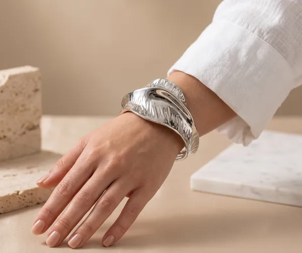 Silver_Chunky_Metal_Bracelet
