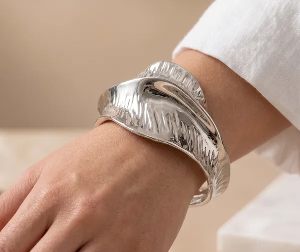 Silver_Chunky_Metal_Bracelet