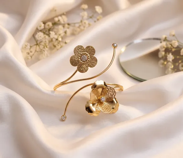 Silver_Flower_Arm_Cuff_Bracelet