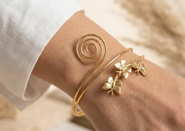 Gold_Dragonfly_Arm_Cuff_Bracelet