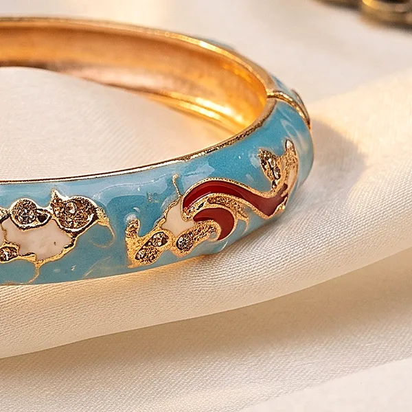 Turquoise_Meenakari_Bangle