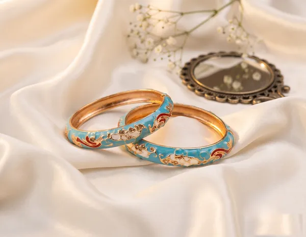 Turquoise_Meenakari_Bangle