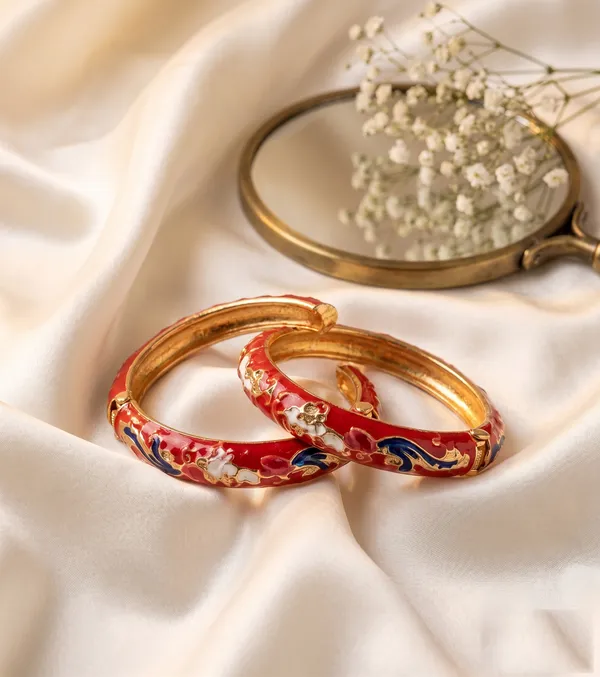 Red_Meenakari_Bangle