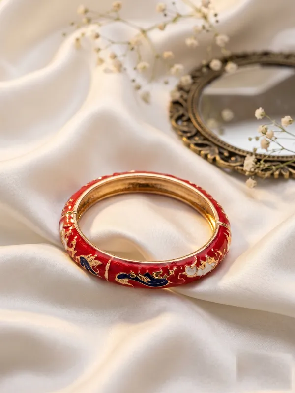 Red_Meenakari_Bangle