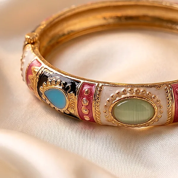 Multicolour_Stone_Meenakari_Kada