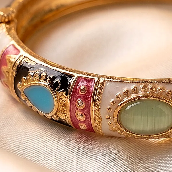 Multicolour_Stone_Meenakari_Kada