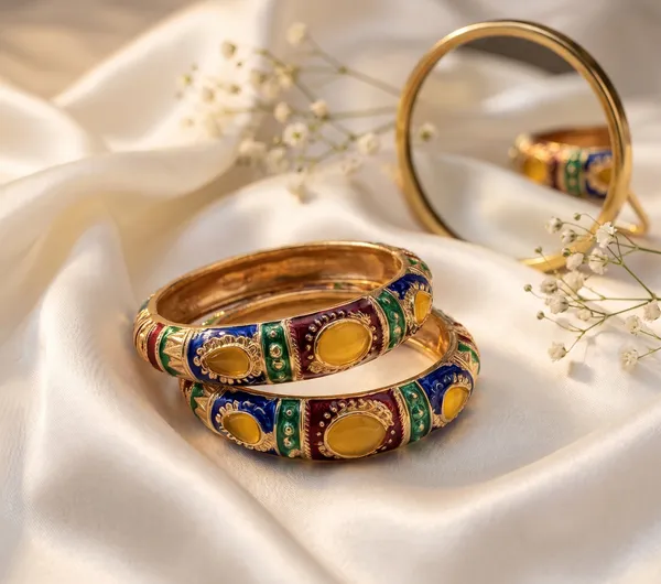 Multicolour_Stone_Meenakari_Kada