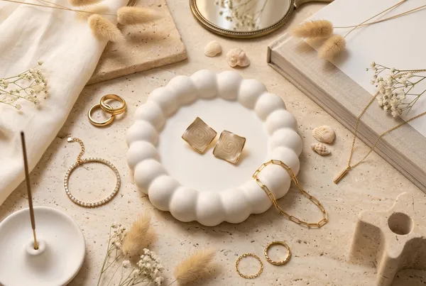 Ivory_Square_Enamel_Stud_Earrings