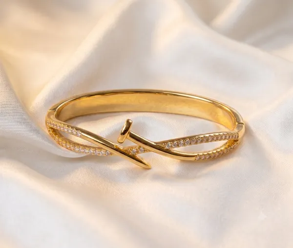 Gold_Cz_Cuff_Ring_Combo_Set