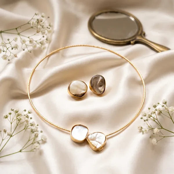 Gold_Tone_Stone_Pendant_Necklace_Set_for_Women