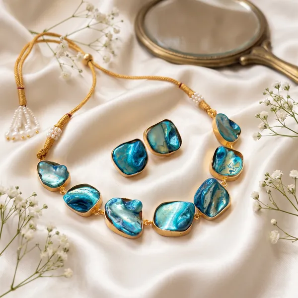 Blue_Iridescent_Stone_Necklace_Set_for_Women