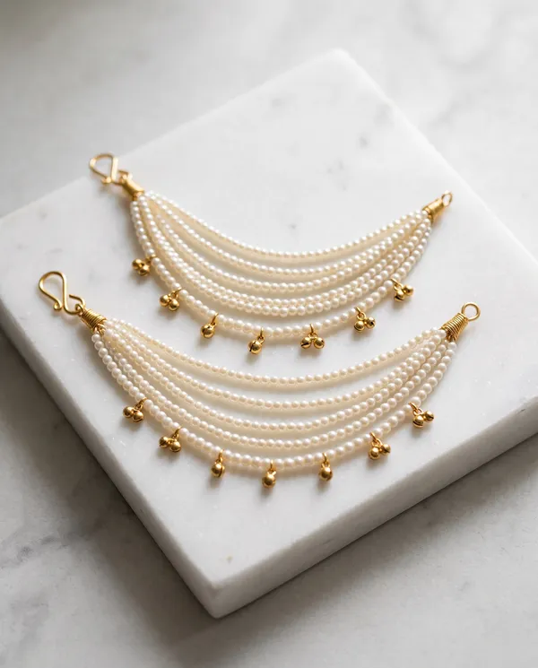 White_Pearl_Bridal_Hair_Chain_for_Women