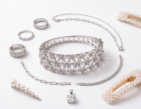 Silver_Tone_Embellished_Bracelet_for_Women