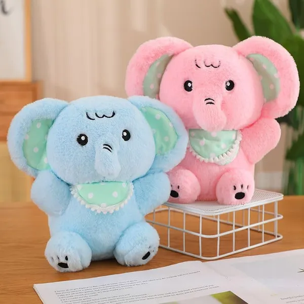Plush_Elephant_Stuffed_Animal_With_Bib