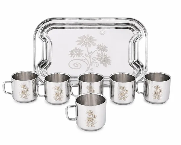 Stainless_Steel_Coffee_Mug_Set_With_Tray