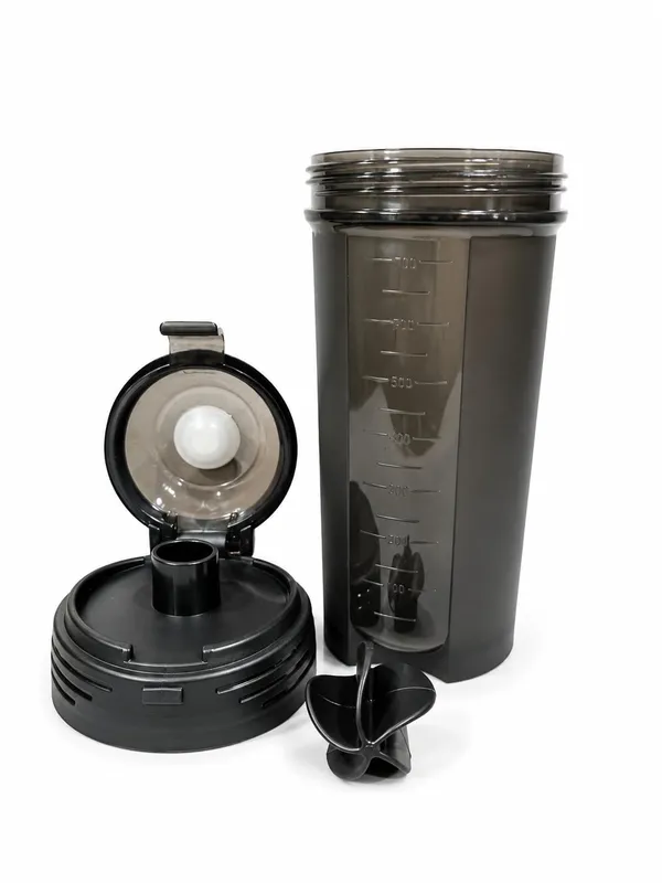 Protein_Shaker_Bottle_700ml_With_Mixing_Ball_Leak_Proof_Bpa_Free_Gym_Fitness_Shaker_Portable_Sports_Water_Bottle_With_Measurement_Markings_For_Protein_Shakes_Pre_Workout_Supplements